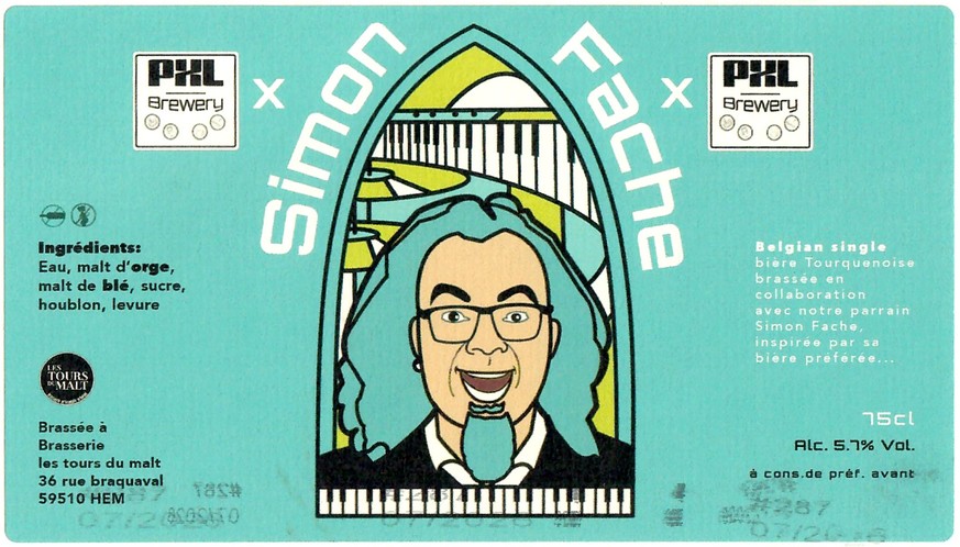 Etiquette BRASSERIE LES TOURS DU MALT 28