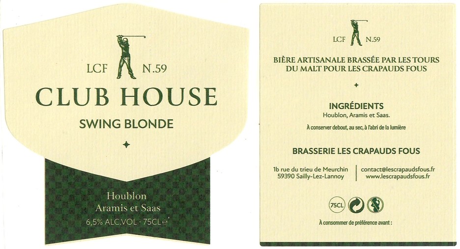 Etiquette BRASSERIE LES TOURS DU MALT 32