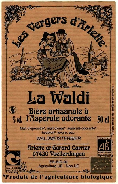 etiquette BRASSERIE LES VERGERS D'ARLETTE 02