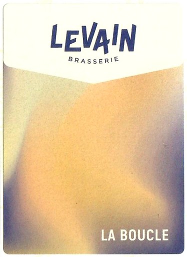 Etiquette BRASSERIE LEVAIN 02