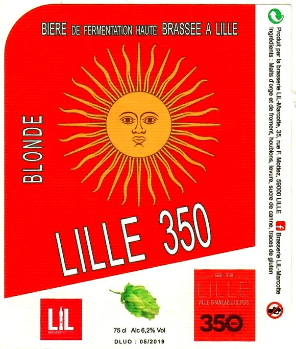 etiquette BRASSERIE LIL 13