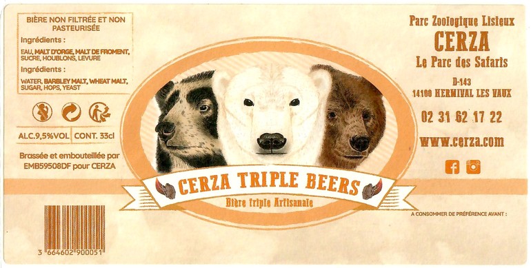 Etiquette BRASSERIE LILLOISE 34