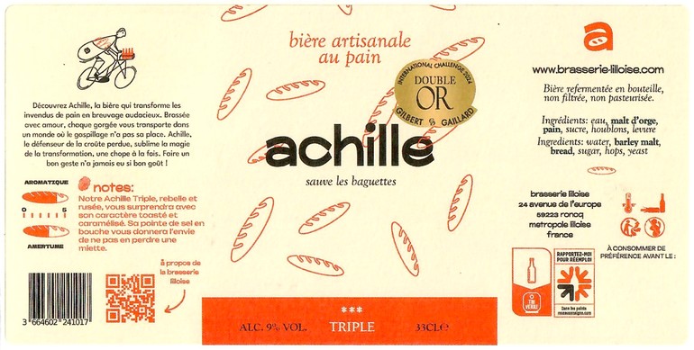 Etiquette BRASSERIE LILLOISE 35