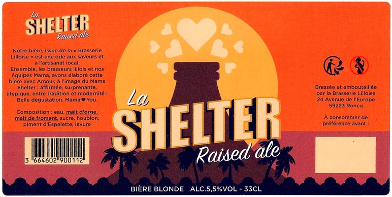 Etiquette BRASSERIE LILLOISE 43