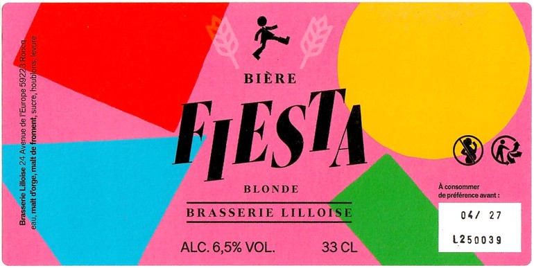 Etiquette BRASSERIE LILLOISE 48