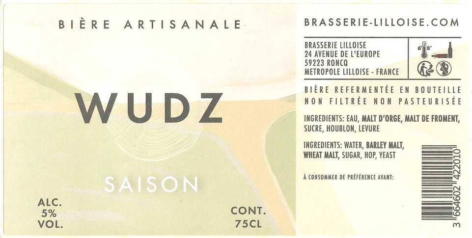 Etiquette BRASSERIE LILLOISE 52