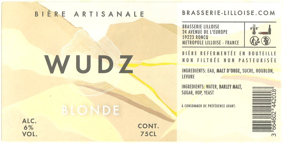 Etiquette BRASSERIE LILLOISE 54