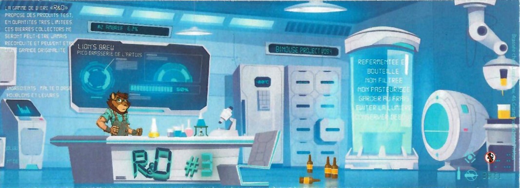 Etiquette BRASSERIE LION'S BREW 03