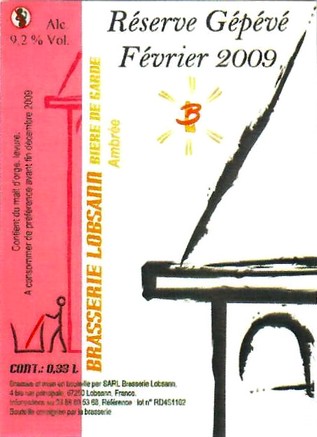 etiquette BRASSERIE LOBSANN 09