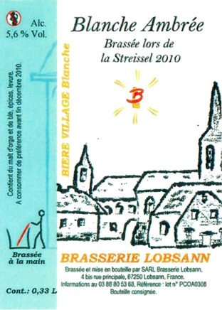 etiquette BRASSERIE LOBSANN 111