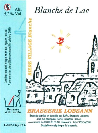 etiquette BRASSERIE LOBSANN 114