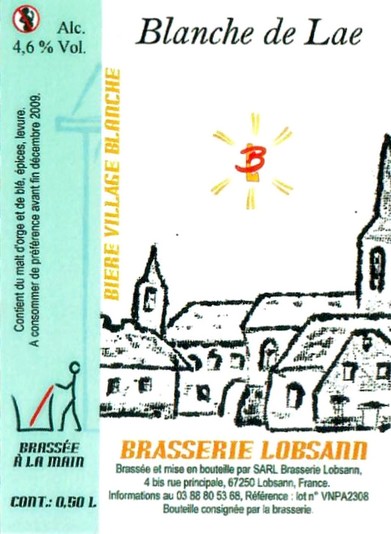etiquette BRASSERIE LOBSANN 119