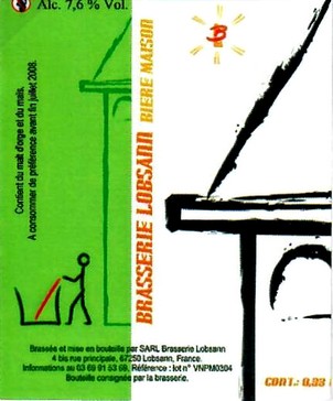 etiquette BRASSERIE LOBSANN 22