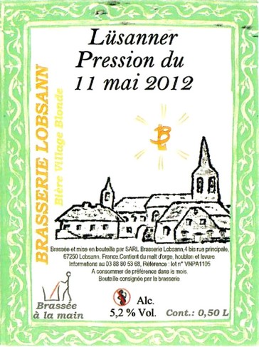 Etiquette BRASSERIE LOBSANN 41