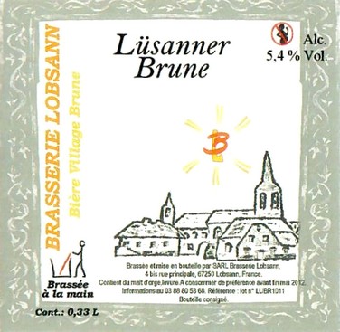 Etiquette BRASSERIE LOBSANN 46