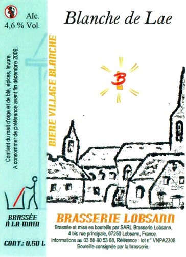 Etiquette BRASSERIE LOBSANN 52