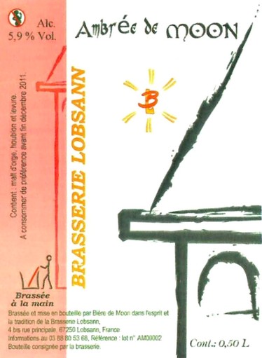 Etiquette BRASSERIE LOBSANN 95