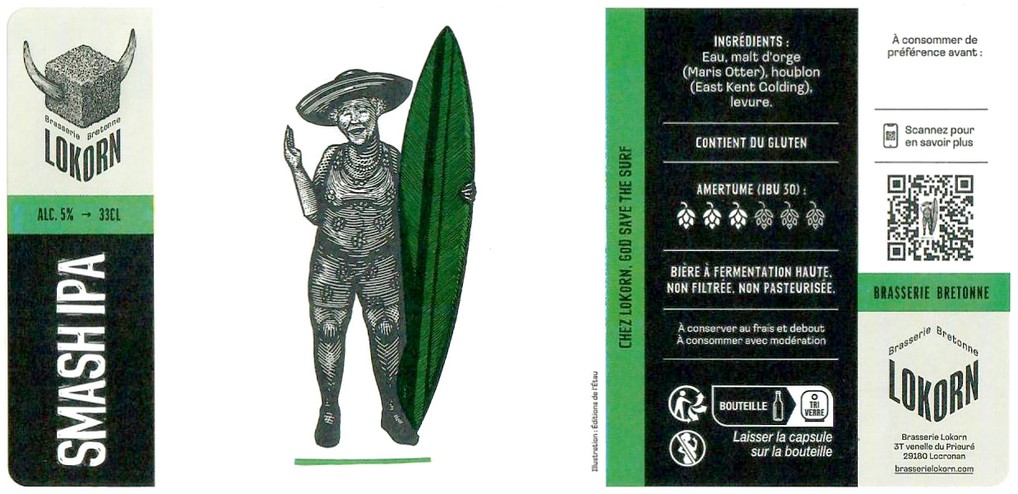 Etiquette BRASSERIE LOKORN 06