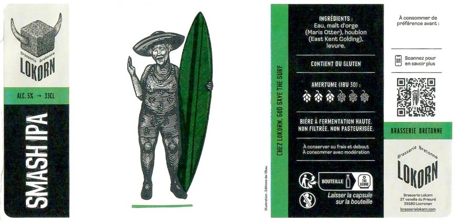 Etiquette BRASSERIE LOKORN 08