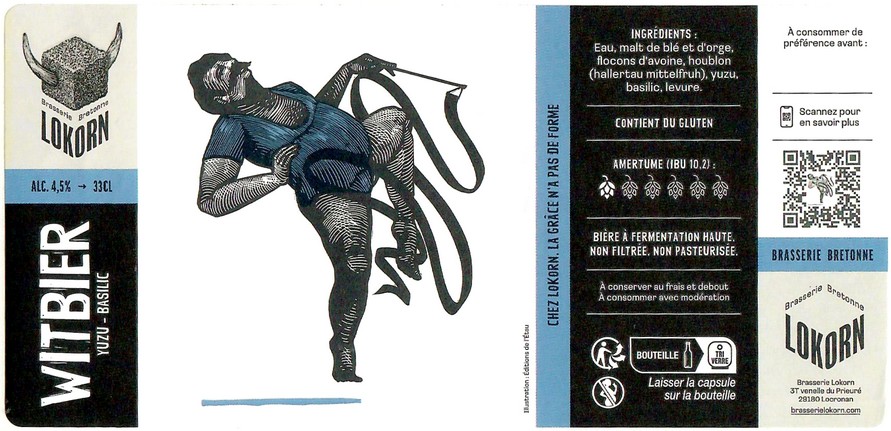 Etiquette BRASSERIE LOKORN 11