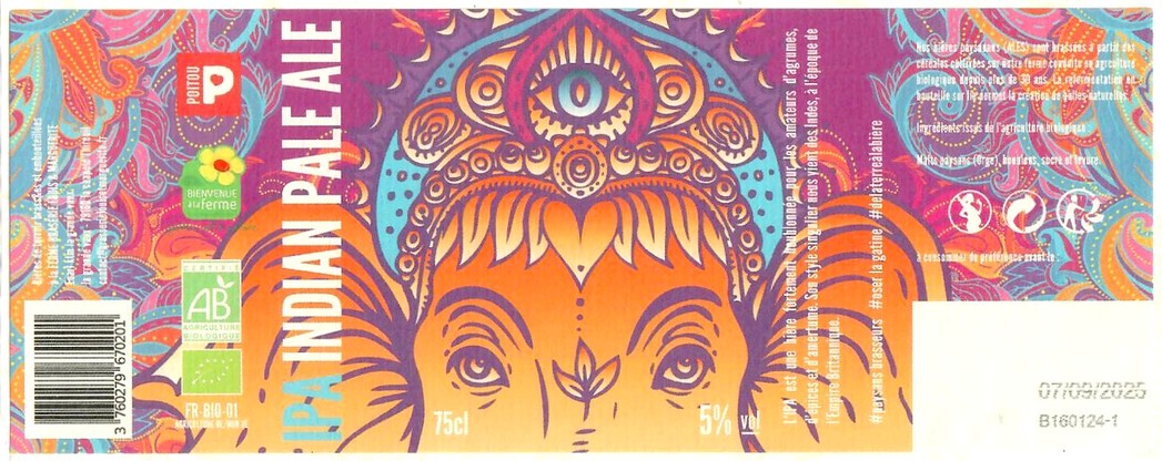 Etiquette BRASSERIE LOUIS ET MARGUERITE 14