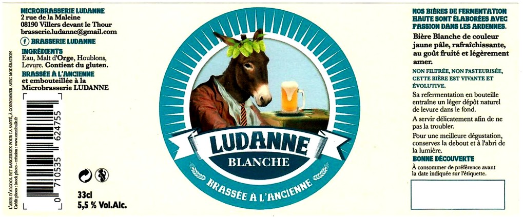 etiquette BRASSERIE LUDANNE 07