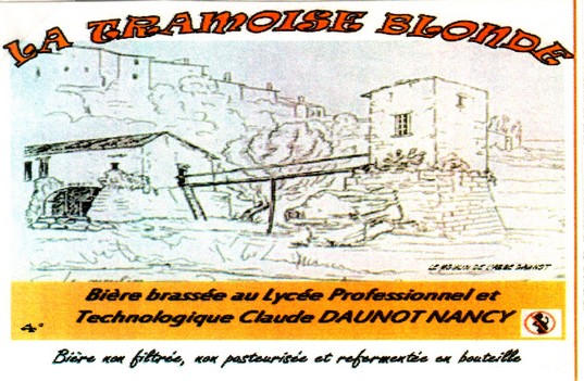 etiquette BRASSERIE LYCEE CLAUDE DAUNOT 01