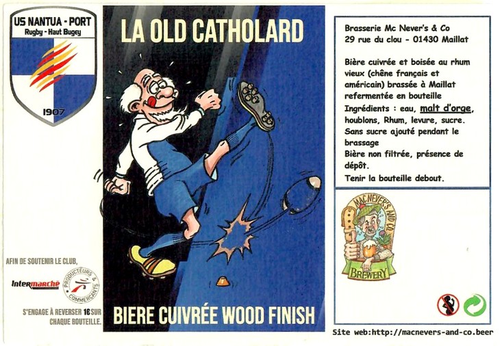 Etiquette BRASSERIE MAC NEVERS AND CO 19