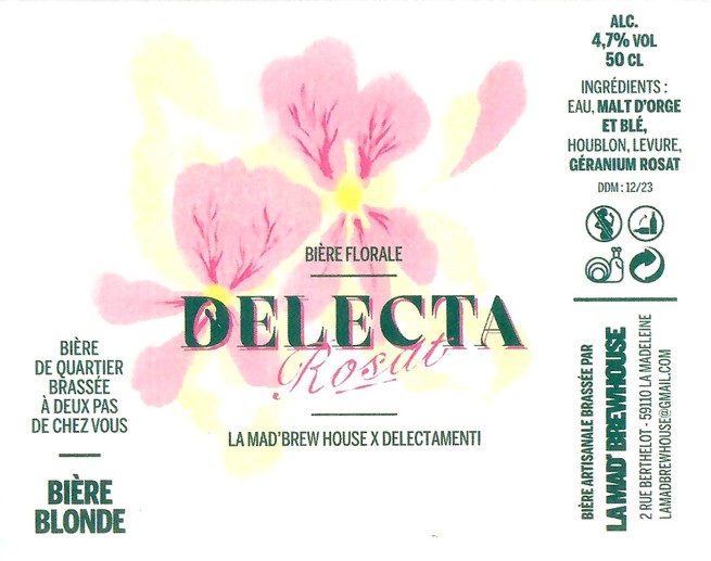 Etiquette BRASSERIE MAD BREWHOUSE 02