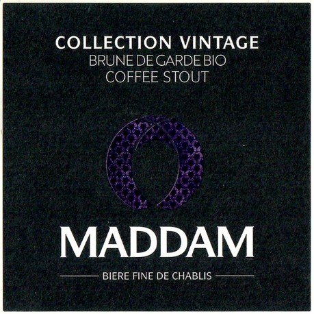 Etiquette BRASSERIE MADDAM 01