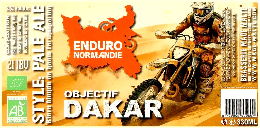 Etiquette BRASSERIE MAGE MALTE 44