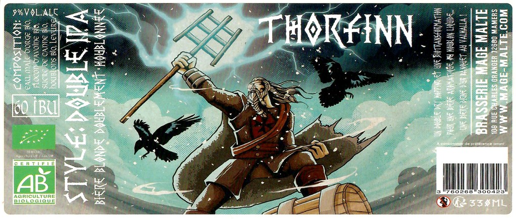 Etiquette BRASSERIE MAGE MALTE 51