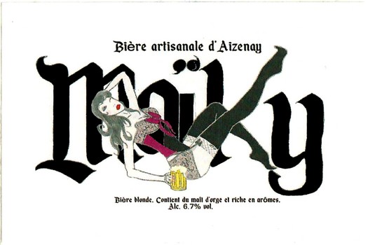 Etiquette BRASSERIE MAIKY 01