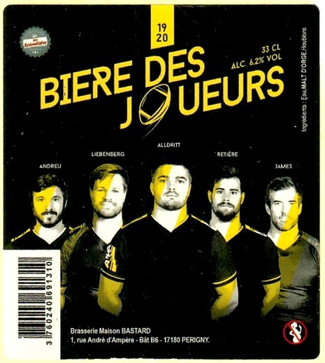 etiquette BRASSERIE MAISON BASTARD 17