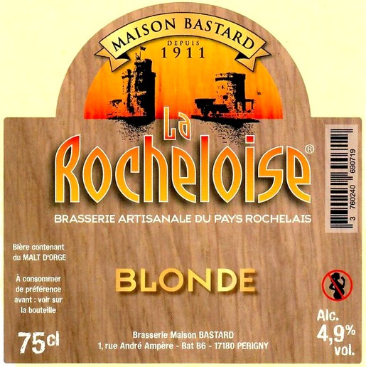 etiquette BRASSERIE MAISON BASTARD 21