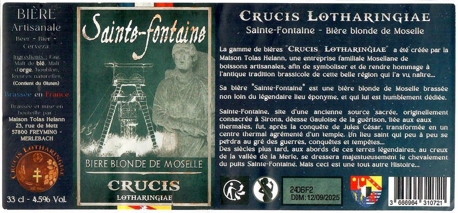 Etiquette BRASSERIE MAISON TOLAS HELANN 03