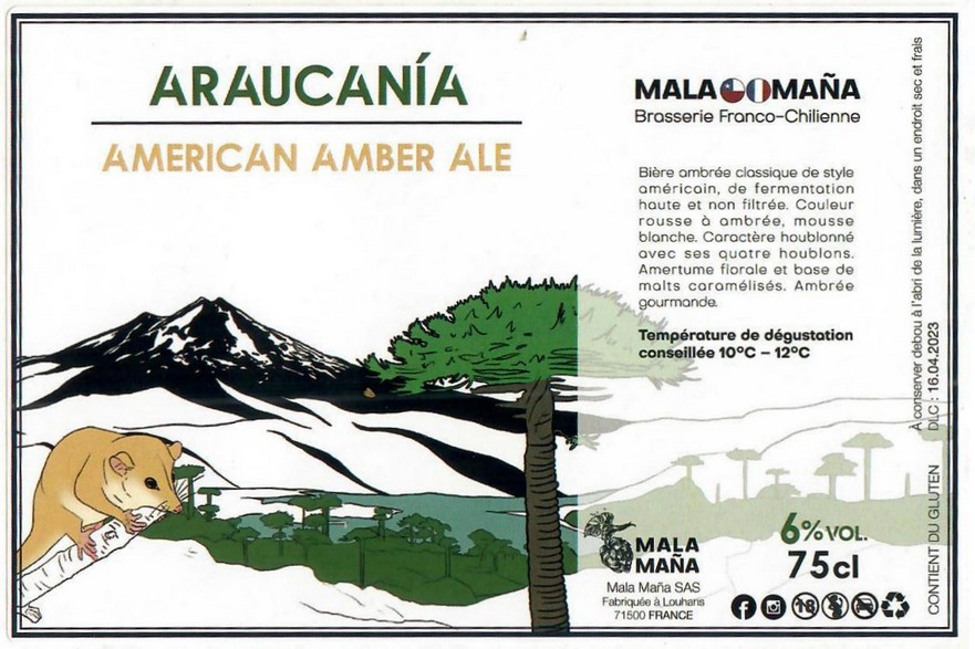 Etiquette BRASSERIE MALA MANA 04