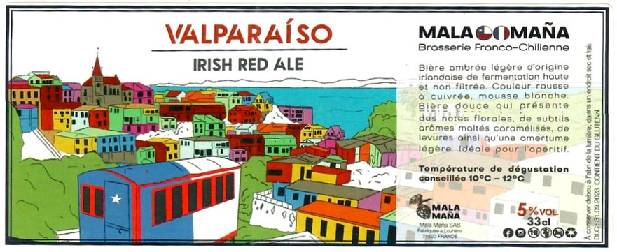 Etiquette BRASSERIE MALA MANA 08