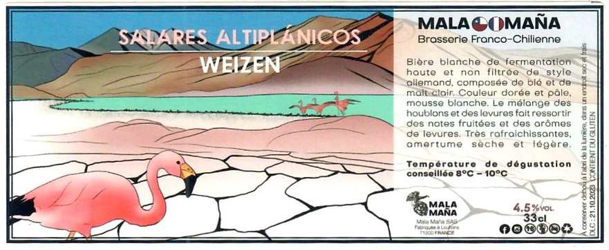 Etiquette BRASSERIE MALA MANA 09