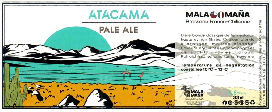 Etiquette BRASSERIE MALA MANA 10