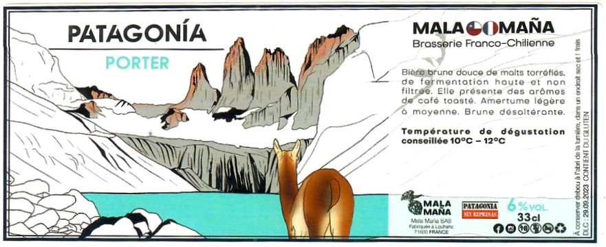 Etiquette BRASSERIE MALA MANA 11