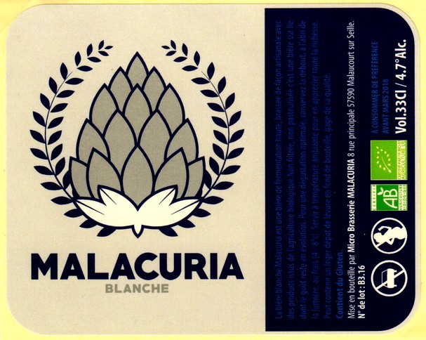 etiquette BRASSERIE MALACURIA 02