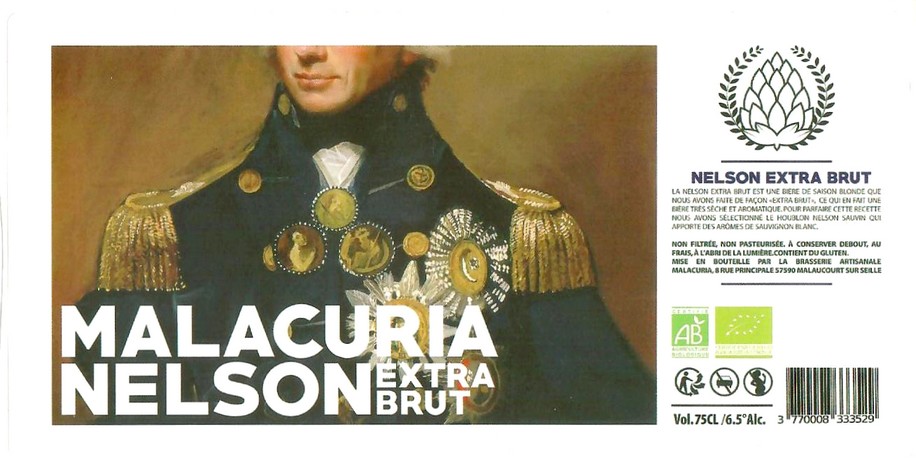 Etiquette BRASSERIE MALACURIA 07