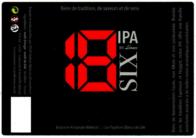 etiquette BRASSERIE MALECOT 06