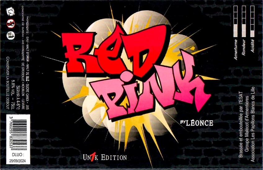 Etiquette BRASSERIE MALECOT 17