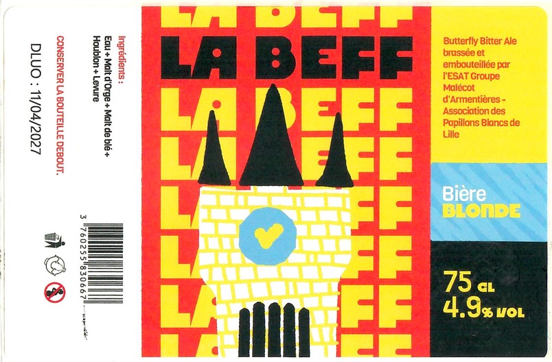 Etiquette BRASSERIE MALECOT 35