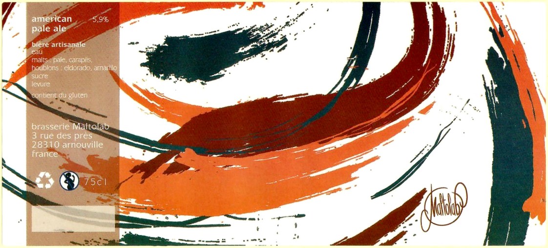 Etiquette BRASSERIE MALTOLAB 02