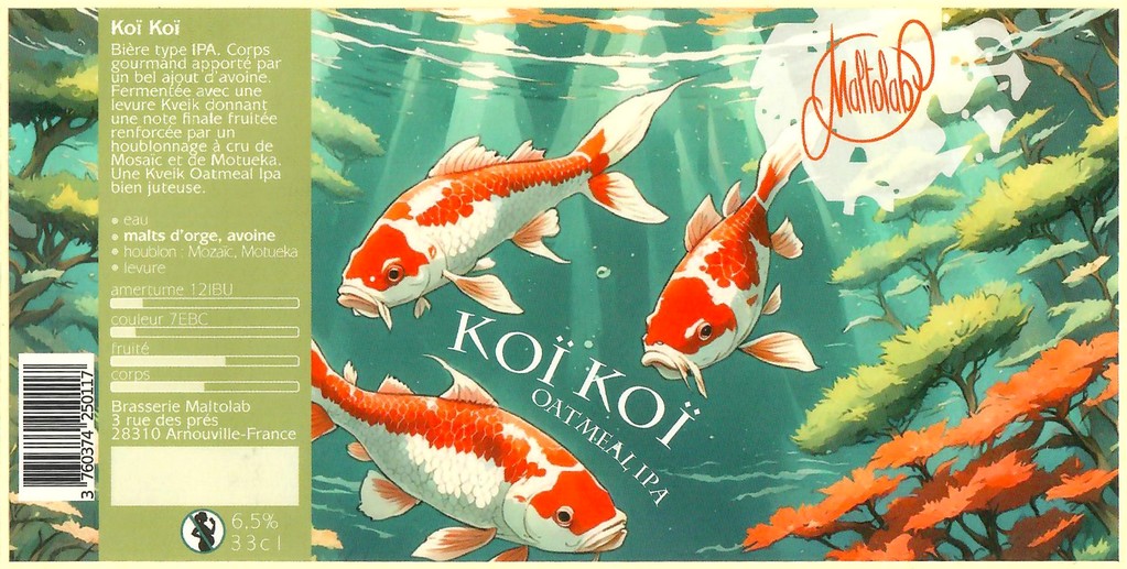 Etiquette BRASSERIE MALTOLAB 13