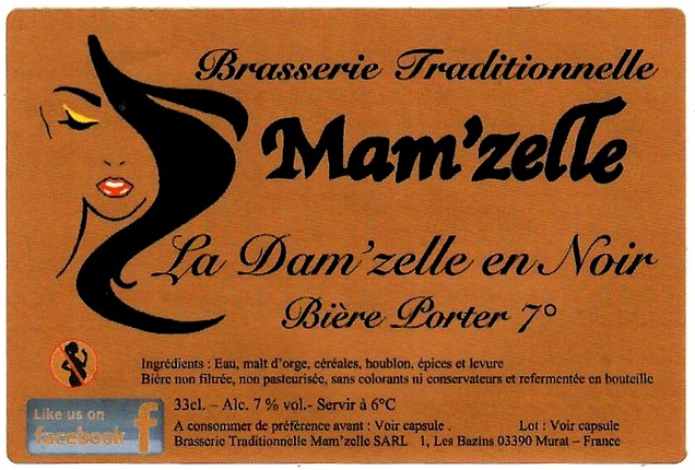 etiquette BRASSERIE MAMZELLE 09