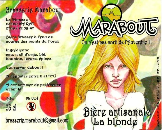 etiquette BRASSERIE MARABOUT 01